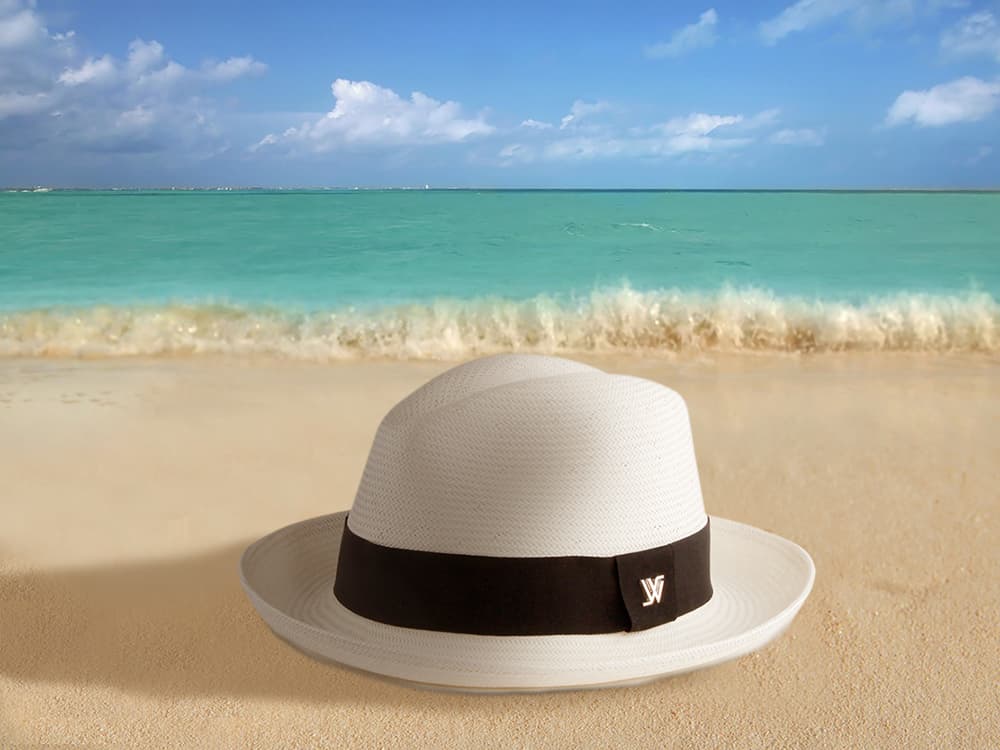 WHITE SANDS Japanese Toyo Hat One Size White